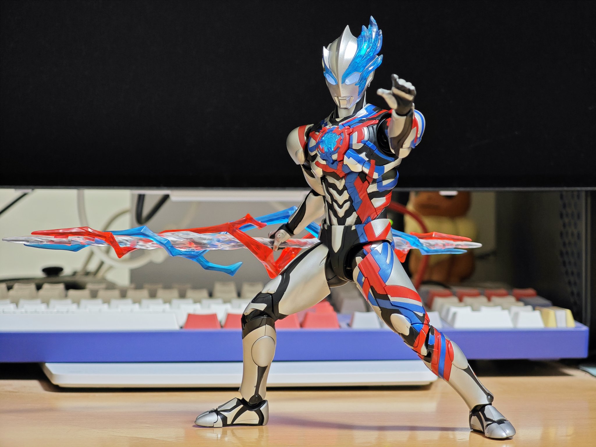 中国限定　布鲁可 ウルトラマンブレーザー　プラモデル 中国限定 布鲁可 ウルトラマンブレーザー プラモデル