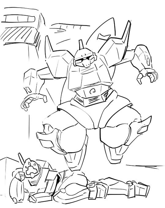 ジークアクス映画見たあとの落書きがそんな・・・ 