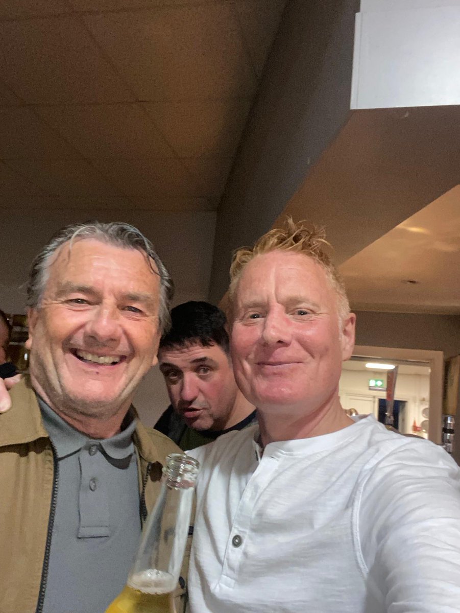 Great night at the torpoint reunion, made all the better after watching Curtis score the winner against st.austell.  
Great day.