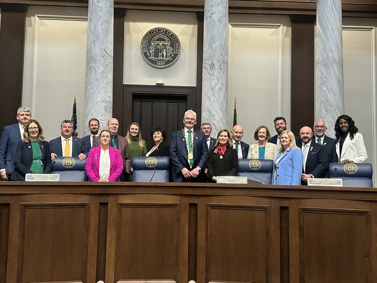 Judge Elizabeth Gobeil (@edgobeil) on Twitter photo Thursday was a fun day at the office: I had the honor of welcoming a delegation from Wexford, Ireland and their <a href="/GeorgiaSouthern/">GeorgiaSouthern</a> hosts to the court. (Wexford is Savannah's sister city and home of Georgia Southern's Irish campus.) <a href="/KendriaLee/">Kendria lee</a> <a href="/AnnaleeAshley/">Annalee Ashley</a> #WexfordCountyIreland Thursday was a fun day at the office: I had the honor of welcoming a delegation from Wexford, Ireland and their <a href="/GeorgiaSouthern/">GeorgiaSouthern</a> hosts to the court. (Wexford is Savannah's sister city and home of Georgia Southern's Irish campus.) <a href="/KendriaLee/">Kendria lee</a> <a href="/AnnaleeAshley/">Annalee Ashley</a> #WexfordCountyIreland