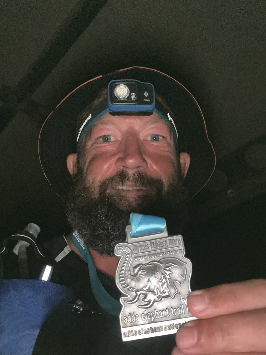 Yoh! I did it, I completed my first 50km Ultra. The Addo Elephant Trail Run was incredible. 
Learnt a bit about myself too 🤣🤣🤣