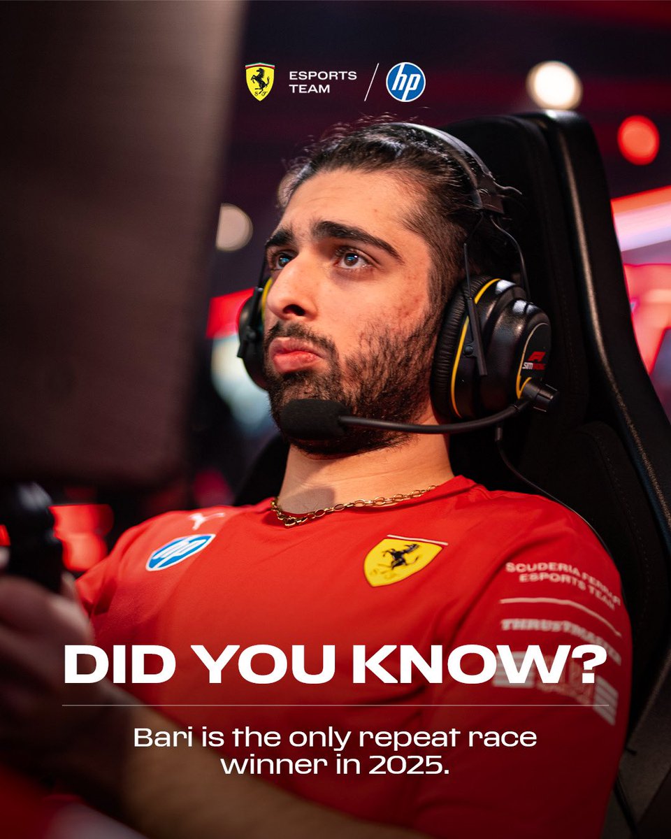 In a class of his own 🔥
Looking for win no.3 👀

#FerrariEsports