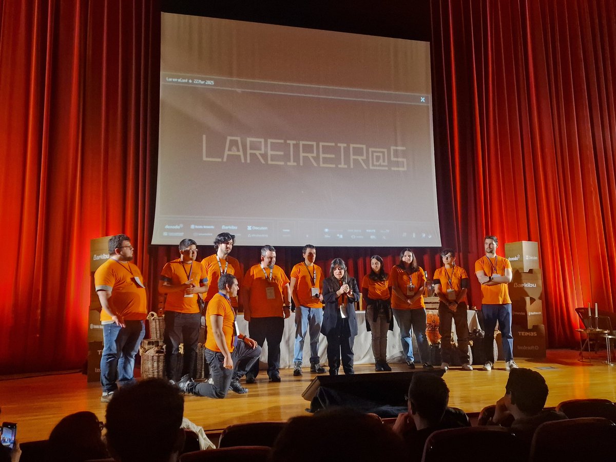 GPUL (@gpul_) on Twitter photo 👏👏Parabéns a todo o equipo de <a href="/LareiraConf/">Lareira Conf</a> polo incrible evento de onte! Queremos agradecer todo o esforzo e a paixón que fixeron posible unha xornada tan especial. Agardamos con ganas as vindeiras edicións🔥! #lareiraconf25 👏👏Parabéns a todo o equipo de <a href="/LareiraConf/">Lareira Conf</a> polo incrible evento de onte! Queremos agradecer todo o esforzo e a paixón que fixeron posible unha xornada tan especial. Agardamos con ganas as vindeiras edicións🔥! #lareiraconf25