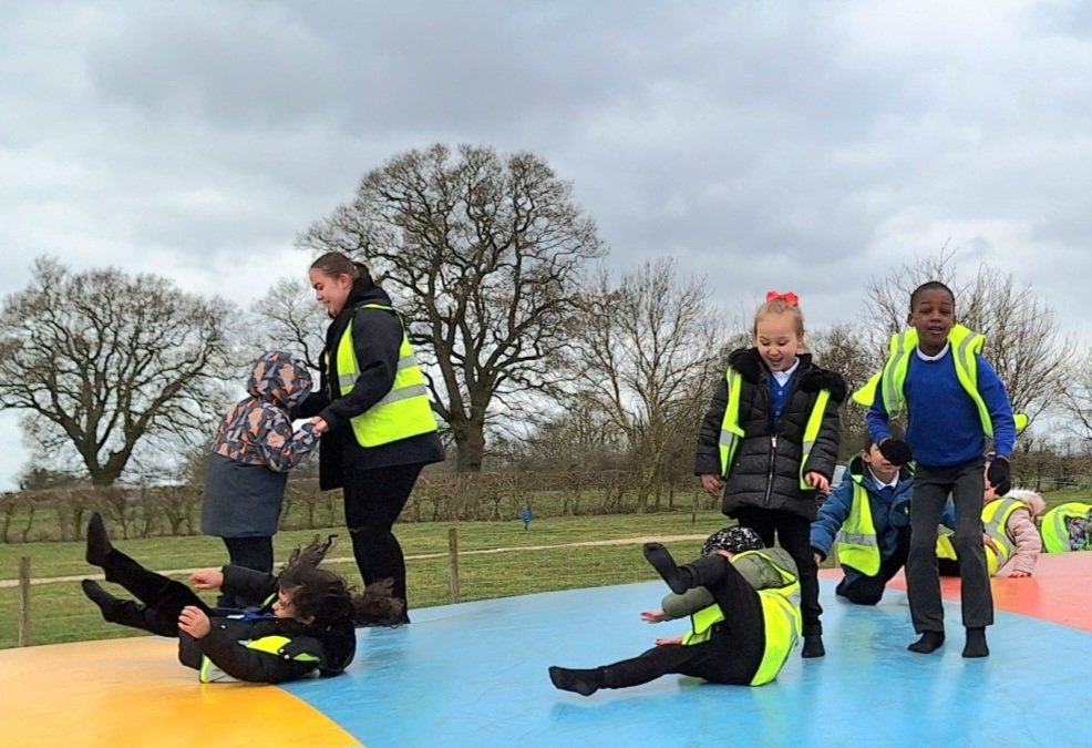 HMSGrimsbyfs2's tweet image. HMS Grimsby enjoyed their time at Hall Farm Park. They especially loved the play barn and their time outside. @DeltaStrand #EYFSFun
@HMSGrimsbyfs2 #HallFarmPark