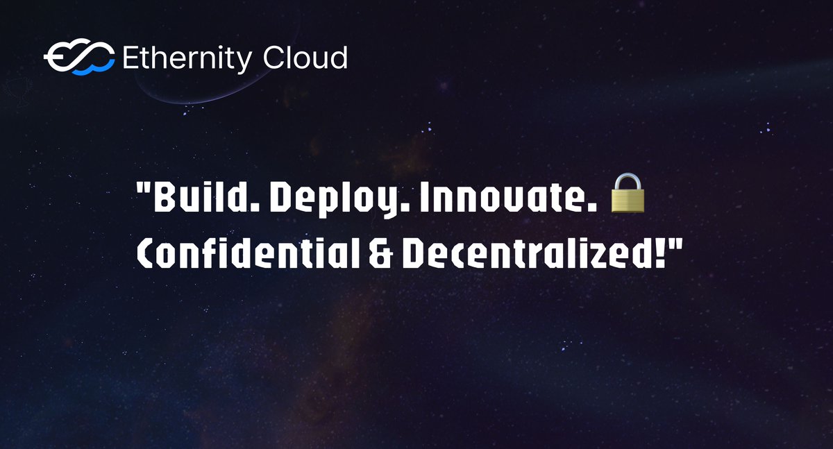 👨‍💻 Web3 Builders, streamline your decentralized app development with Ethernity Cloud! 👩‍💻 

Access everything you need: 
🔹 Dev Docs for easy setup 👉 buff.ly/xw9Eo2H 
🔹 JS &amp; Python SDKs to code and scale 👉 buff.ly/xtLuRcS &amp; buff.ly/th6Rsr5 
🔹 Playground