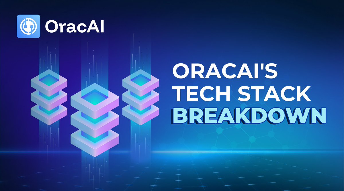 CredDeFAI's tweet image. 1/6 #OracAI&apos;s Tech Stack Breakdown 

Ever wondered how AI meets DeFi on Binance Smart Chain? 

Let’s dive into OracAI’s powerful, scalable architecture that’s shaping the future of AI-integrated blockchain 🧵👇