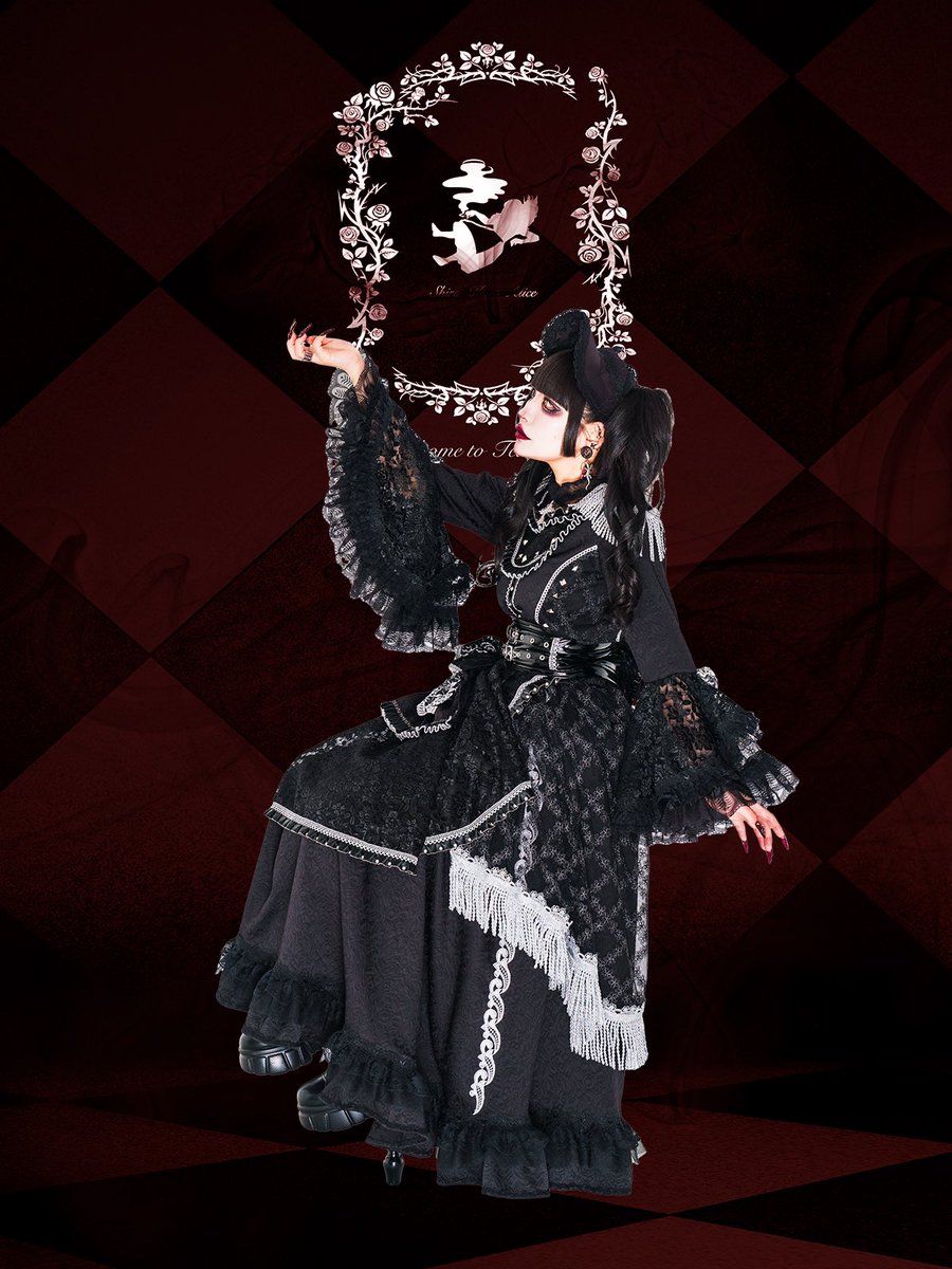 _official_Alice's tweet photo. ♠♣┈┈┈┈┈┈‧✧̣̥̇‧┈┈┈┈┈┈┈ ♥♦

           - Welcome to Tea Party -
     ◆ 曼珠 ねむり-Manju Nemuri- ◆
               ◇ COLOR : RED ◇

♠♣┈┈┈┈┈┈‧✧̣̥̇‧┈┈┈┈┈┈┈ ♥♦

           ♠NEXT Member21:30♦

 #白黒アリス  #アー写  #拡散希望 https://t.co/Uwop6VdENw