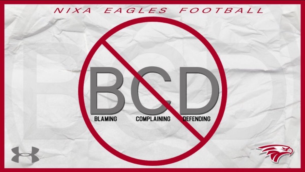 Blaming ❌
Complaining ❌
Getting Defensive ❌

Has never solved a problem or made a relationship better! 

Taking ownership leads to building trust with others.

Blaming others and making excuses erodes trust. 

Great leaders take responsibility!