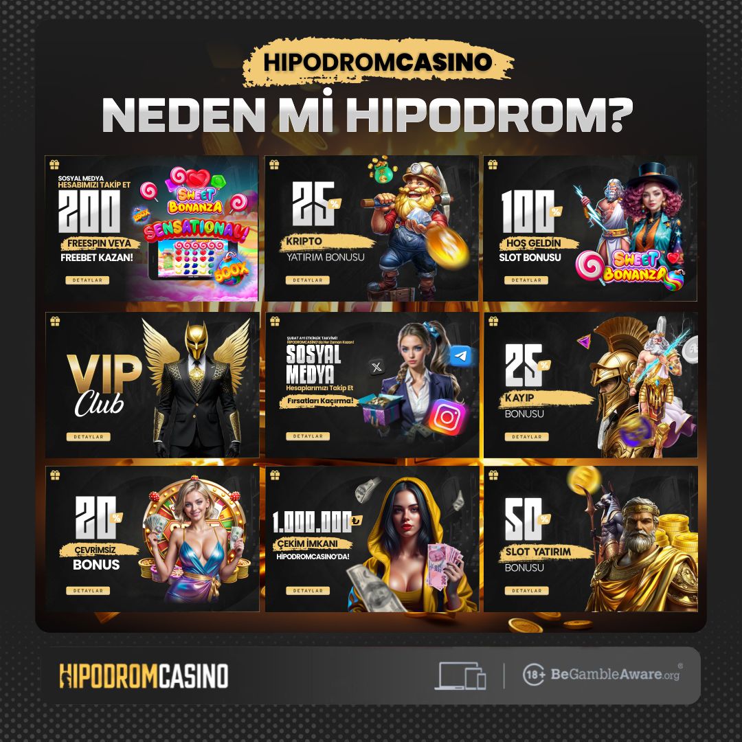 ⚡️ NEDEN Mİ HİPODROMCASİNO!

✔️7000₺ Hoş Geldin Bonusu
✔️Her Yatırıma %25 Kazanç Sınırsız Yatırım Bonusu
✔️Günlük Sınırsız Çekim Hakkı
✔️Sınırsız Kazanç, Çekim Limitsiz Finans İşlemleri
✔️%25 Sınırsız Kayıp Bonusu
✔️Eşsiz VIP Sistemi

🔱 HEMEN DENE 👉 t2m.io/Hipodromgiris