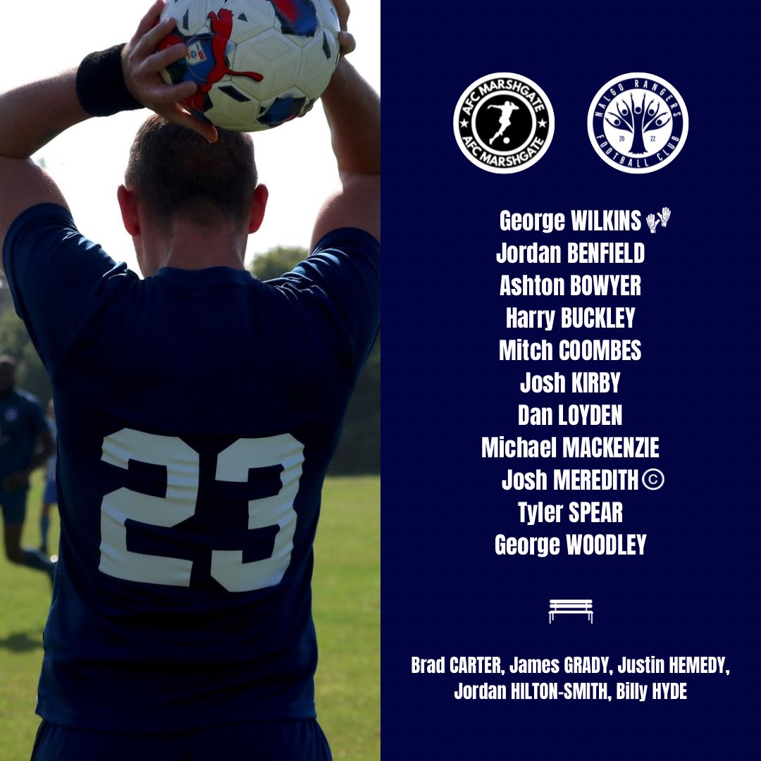 Here’s how we line up this morning 📋

#NRFCOK #MonTheGers