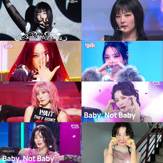 rvelites's tweet image. last music show for this era, 7 stages all sung live! Truly our ace Kang Seulgi 🔥 

Thank you for working hard! We are so proud of you, Seulgi 💛 🥹

#SEULGI #슬기 #AccidentallyOnPurpose  #BabyNotBaby #RedVelvet #레드벨벳