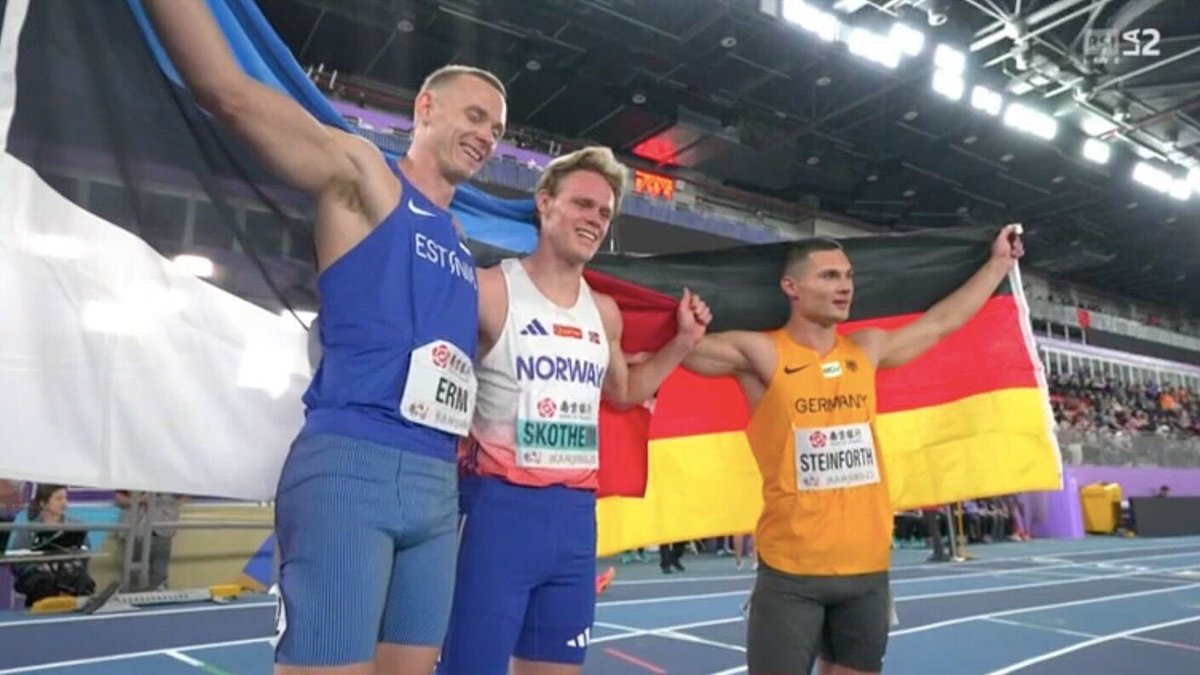 He DID IT AGAIN. 🥉🇩🇪📈

Till Steinforth is your 2025 World Indoor Heptathlon bronze medalist! #GBR