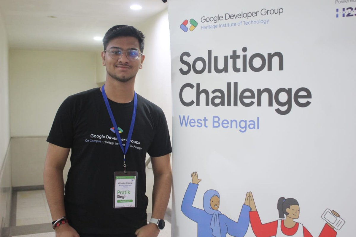 pratikks555's tweet image. Some Clicks from yesterday's Solution Challenge Regional Bootcamp at Heritage Institute of Technology, Kolkata!
#SolutionChallenge #regionalBootcamp