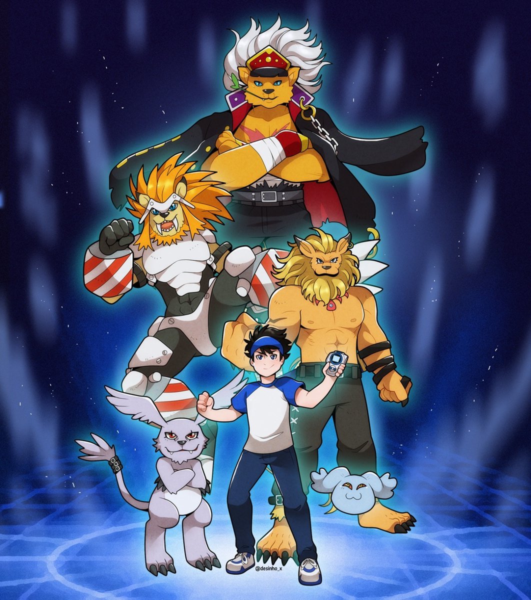 desinho_x's tweet photo. Tamersona - Full Digievolution Line - Seita ✨

commission to @/C - #digimon #digitalart #fanart https://t.co/eDXgCPiti2