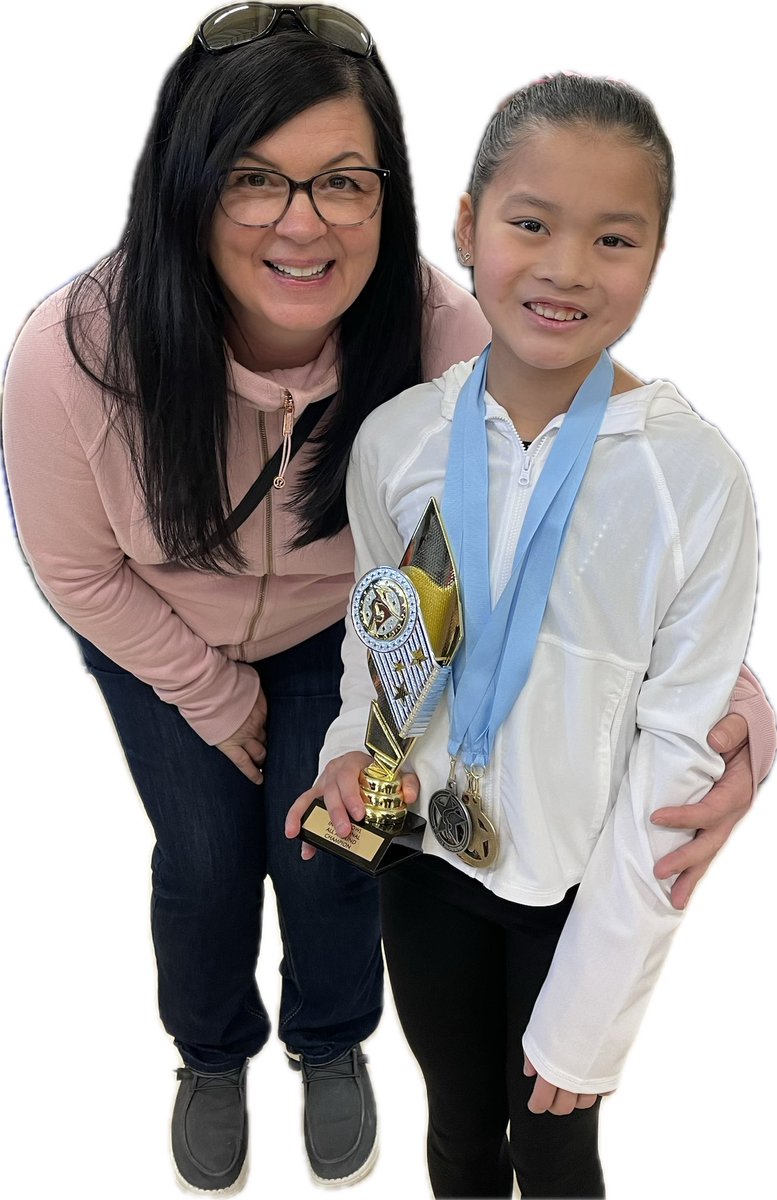 Got see some of my students in action at their gymnastics meet this weekend! They were unbelievable! Loved it all! Got a pic with T! 🤸