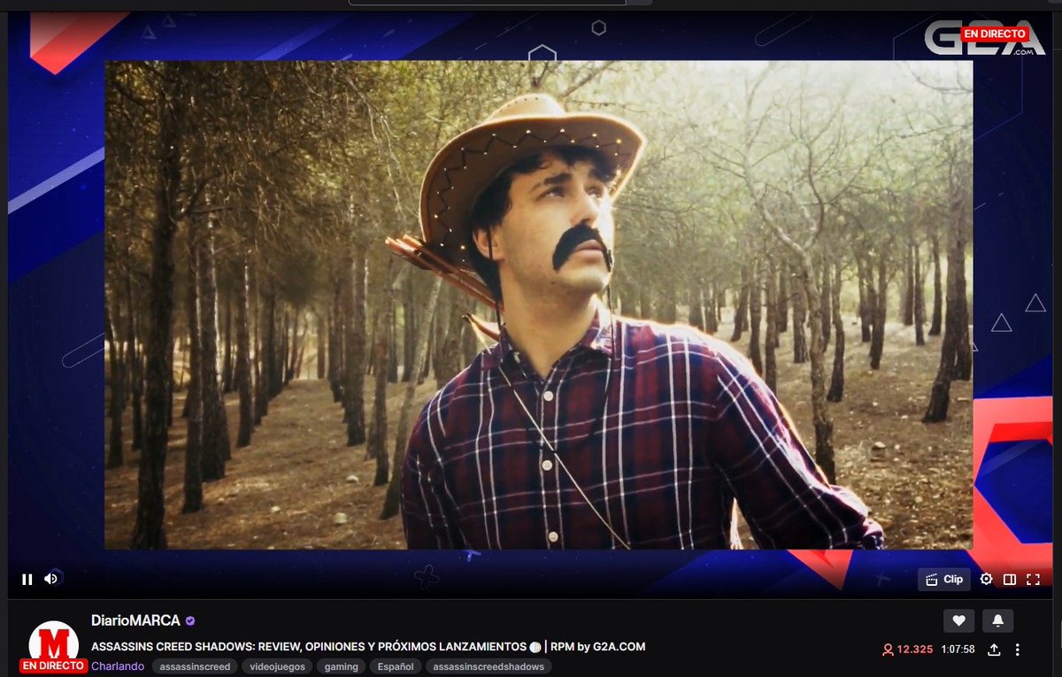 Alainboss (@alainbosss) on Twitter photo No he dicho nada pero el otro día salí en <a href="/MarcaGaming/">MARCA Gaming</a> y estuvieron hablando de Rust Western🧨
gracias amigos🤝 No he dicho nada pero el otro día salí en <a href="/MarcaGaming/">MARCA Gaming</a> y estuvieron hablando de Rust Western🧨
gracias amigos🤝