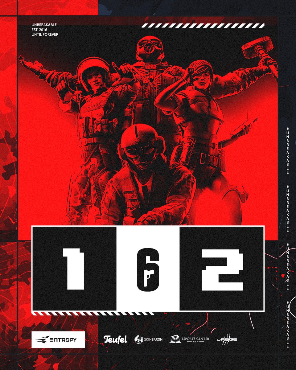 Entropy (@entropygaming) on Twitter photo Auch in R6 mussten wir gestern zurückstecken und unterliegen mit 1:2... Kopf hoch, weiter gehts! 💪
#unbreakable <a href="/RSXPL/">RSX Events</a> Auch in R6 mussten wir gestern zurückstecken und unterliegen mit 1:2... Kopf hoch, weiter gehts! 💪
#unbreakable <a href="/RSXPL/">RSX Events</a>