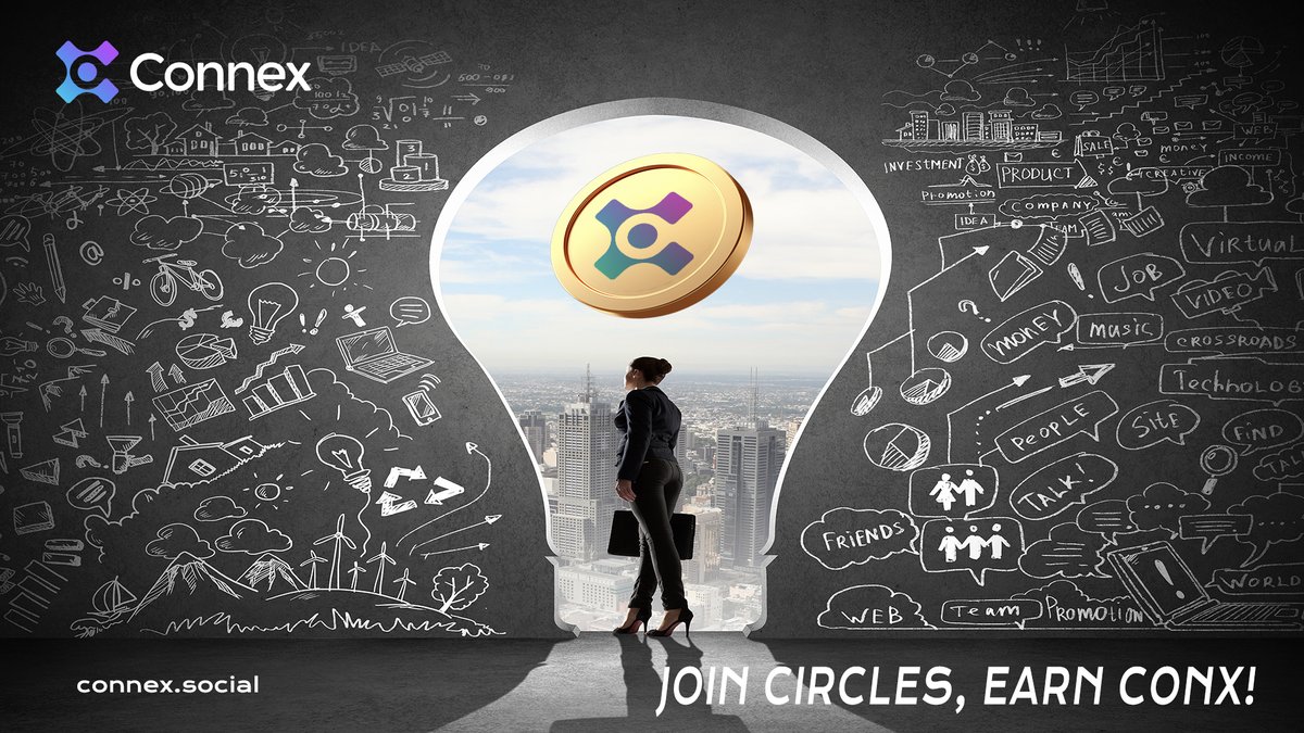 Connex (@connexsocial) on Twitter photo π³ Join Circles, earn $CONX!
π₯π¬ Pay #CONX to access exclusive pro communities, share insights & get rewarded!
π° Plus, token holders decide rewards through governance! Power to the people! π³ Join Circles, earn $CONX!
π₯π¬ Pay #CONX to access exclusive pro communities, share insights & get rewarded!
π° Plus, token holders decide rewards through governance! Power to the people!