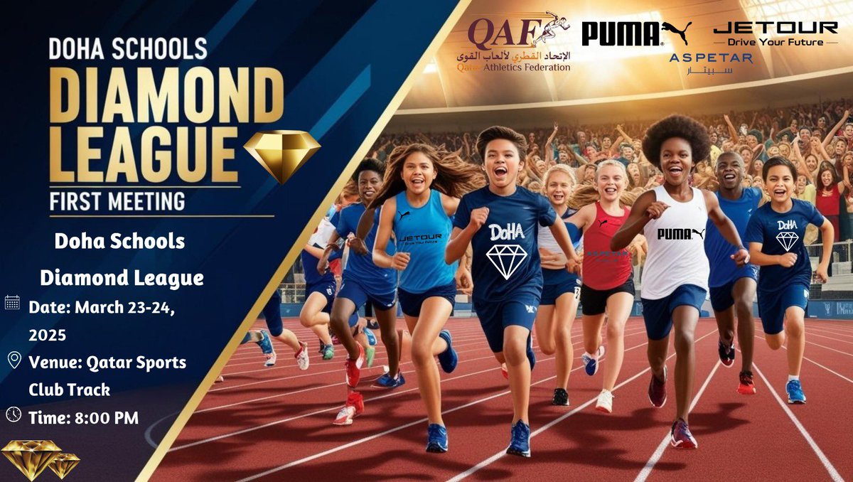 Qatar Athletics Fed tweet media