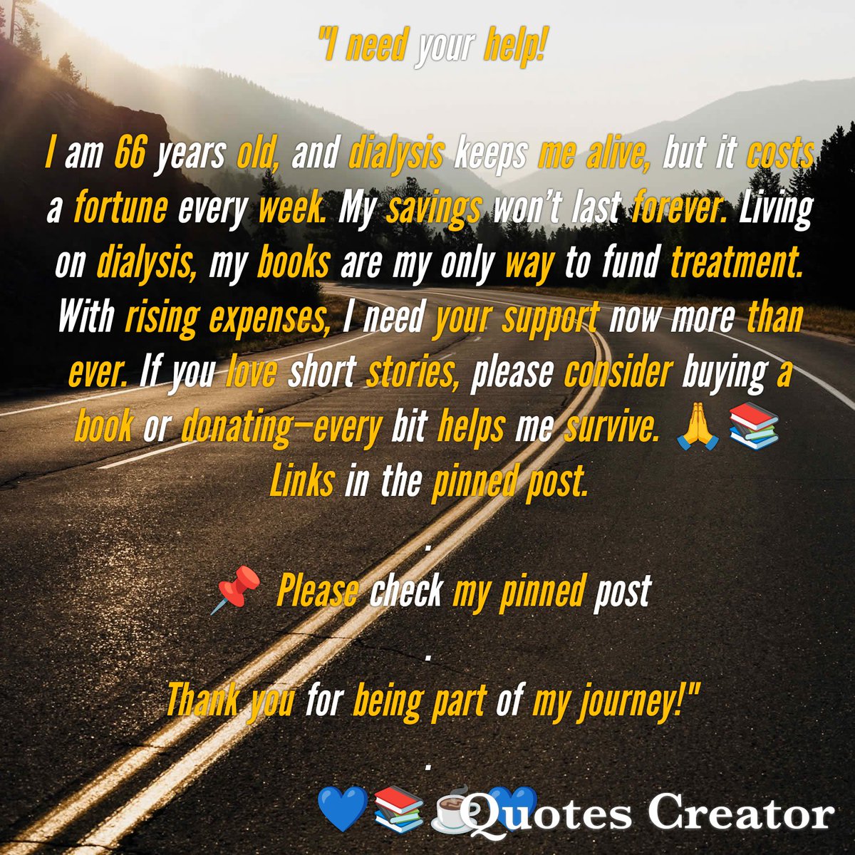 Hyacinth (@oldhyacinth) on Twitter photo Even after losing my main platform, I wonโt stop fighting for my life. If you can help me afford my next dialysis session, Iโd be beyond grateful.
<a href="/kirstinm811/">Kirstin Ingrid</a>
<a href="/janmabie1/">Jan Mabie</a>
<a href="/LaneMichelucci/">LANE</a>
<a href="/MikeyBrando0454/">Michael Baker</a>
<a href="/USA2_0/">@USA2.0 ๐๐๐๐๐๐๐ #ClimateEmergency</a>
<a href="/AverageCitize12/">AverageCitizen</a>
<a href="/nancybknits/">Nancy Shapiroโก๏ธ๐งโ๏ธ</a>
<a href="/poor_lil_pluto/">Pluto was robbed ๐บ๐ธโฅ๏ธ๐บ๐ฆ tru blu</a>
<a href="/cromwell11mary/">Mary</a> Even after losing my main platform, I wonโt stop fighting for my life. If you can help me afford my next dialysis session, Iโd be beyond grateful.
<a href="/kirstinm811/">Kirstin Ingrid</a>
<a href="/janmabie1/">Jan Mabie</a>
<a href="/LaneMichelucci/">LANE</a>
<a href="/MikeyBrando0454/">Michael Baker</a>
<a href="/USA2_0/">@USA2.0 ๐๐๐๐๐๐๐ #ClimateEmergency</a>
<a href="/AverageCitize12/">AverageCitizen</a>
<a href="/nancybknits/">Nancy Shapiroโก๏ธ๐งโ๏ธ</a>
<a href="/poor_lil_pluto/">Pluto was robbed ๐บ๐ธโฅ๏ธ๐บ๐ฆ tru blu</a>
<a href="/cromwell11mary/">Mary</a>