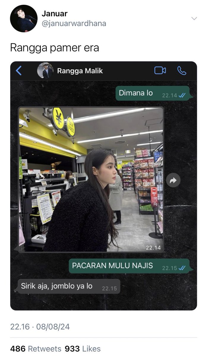 500. Postingan ini membuat netizen gaduh.