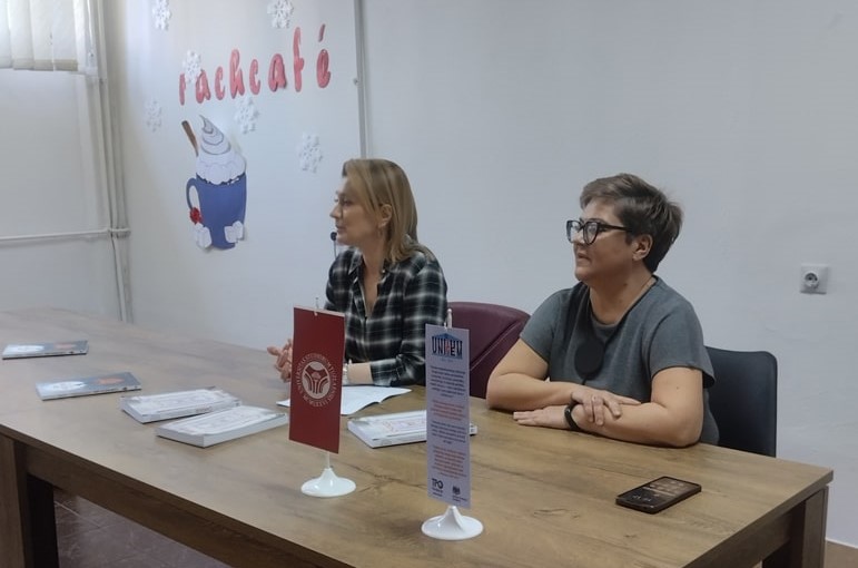 TPO Foundation (@tpofoundation) on Twitter photo U Knjiškom kutku Filozofskog fakulteta Univerziteta u Tuzli 20. marta 2025. održana je promocija publikacije "Echoes of Change: Advancing Gender Equality in Higher Education in the Balkans", autorica Zilke Spahić Šiljak, Jasne Kovačević i Anite Dremel, izdavača <a href="/TPOFoundation/">TPO Foundation</a> U Knjiškom kutku Filozofskog fakulteta Univerziteta u Tuzli 20. marta 2025. održana je promocija publikacije "Echoes of Change: Advancing Gender Equality in Higher Education in the Balkans", autorica Zilke Spahić Šiljak, Jasne Kovačević i Anite Dremel, izdavača <a href="/TPOFoundation/">TPO Foundation</a>