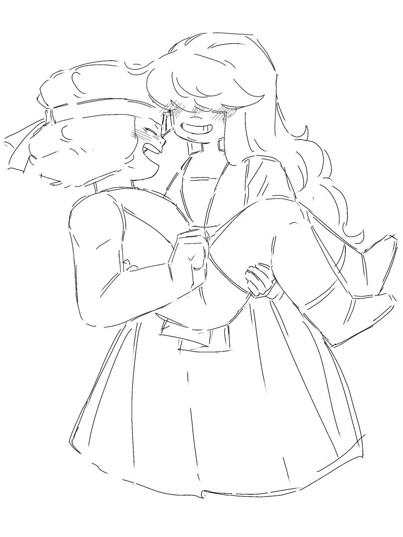 just_a_Dobbit's tweet photo. Sapphire and Ruby
#StevenUniverse https://t.co/LOPD7CuMpp