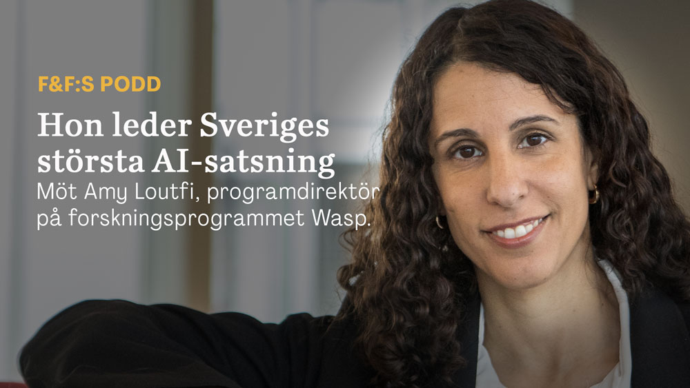 FoFramsteg's tweet photo. Som medborgare behöver man inte veta exakt hur AI fungerar, men forskarna måste bli bättre på vad att förstå vad som händer i den ”svarta lådan”. F&amp;F:s Anna Davour samtalar med Amy Loutfi, programdirektör på forskningsprogrammet Wasp. #AI
https://t.co/xQMXxQqFOK https://t.co/8MQ0Mdl32t