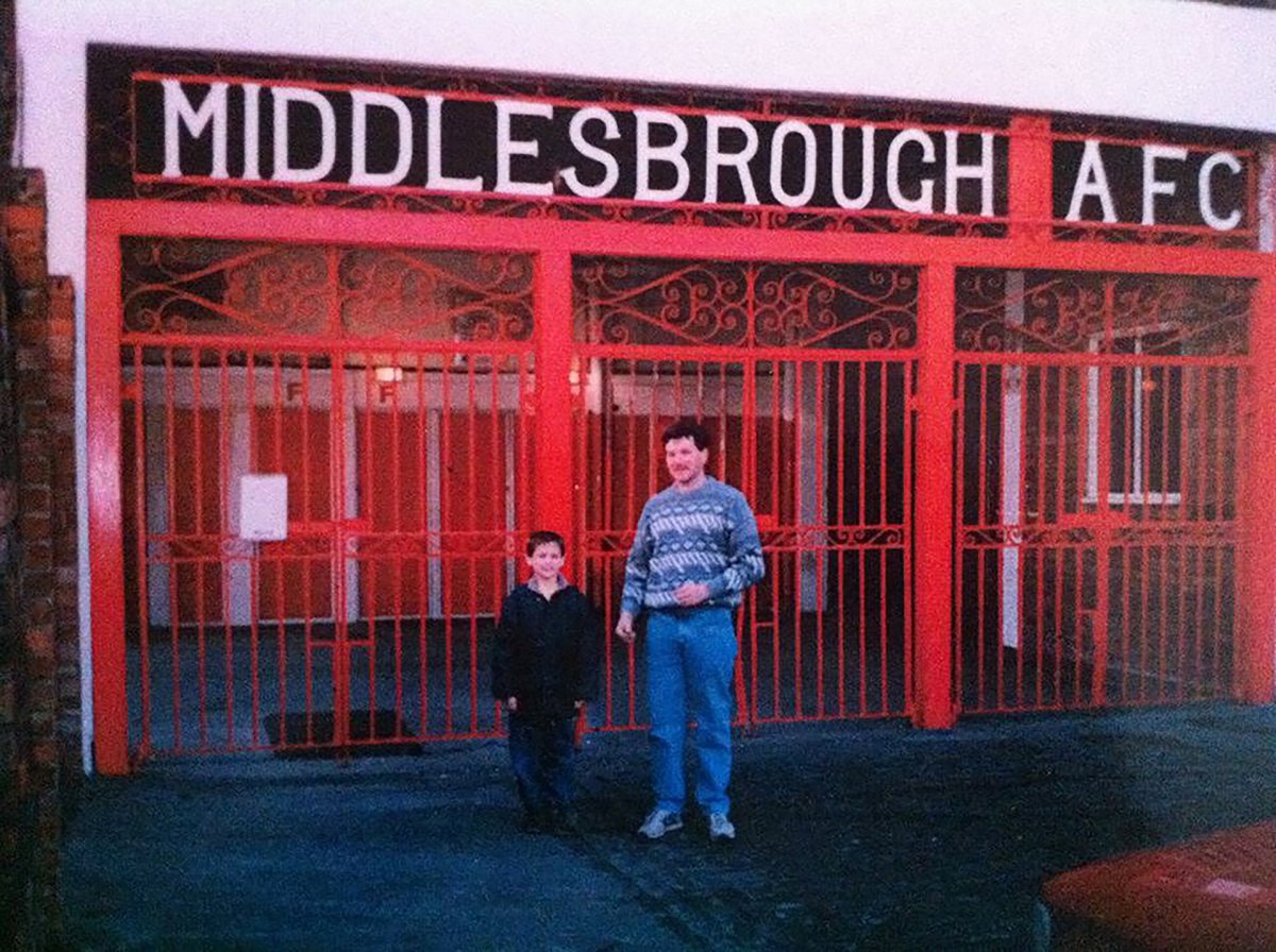 Heritage Unlocked (@heritageunlockd) on Twitter photo Boro Memories: one of the best things about writing for <a href="/Boro/">Middlesbrough FC</a> is fans sharing memories and photographs of their time supporting the Boro. Here a young Ben Higgins is snapped with Dad Alec at the Ayresome Park gates on a visit from Oxfordshire. #UTB
heritageunlocked.com/boromemories Boro Memories: one of the best things about writing for <a href="/Boro/">Middlesbrough FC</a> is fans sharing memories and photographs of their time supporting the Boro. Here a young Ben Higgins is snapped with Dad Alec at the Ayresome Park gates on a visit from Oxfordshire. #UTB
heritageunlocked.com/boromemories
