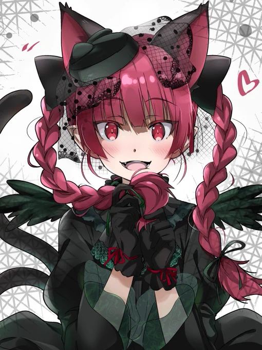 描きたかったキャラシリーズ 火焔猫隣ちゃん燐ちゃんかわいい 好き 