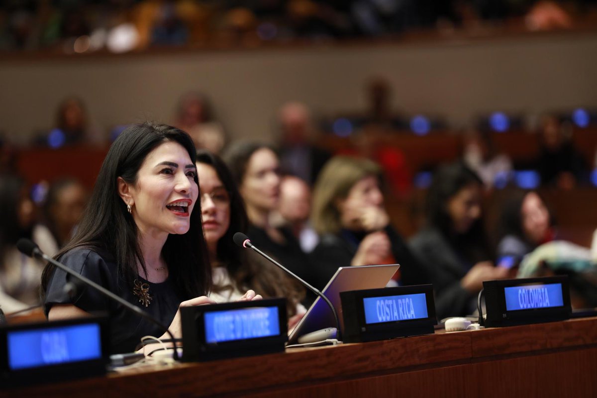 As we close #CSW69, I thank H.E. Ambassador Abdulaziz Alwasil of #SaudiArabia as Chair of the Commission who, together with the very able Vice Chairs, H.E Maritza Chan Valverde of #CostaRica and Ms. Dúnia Eloisa Pires do Canto of #CaboVerde, steered the Political Declaration to