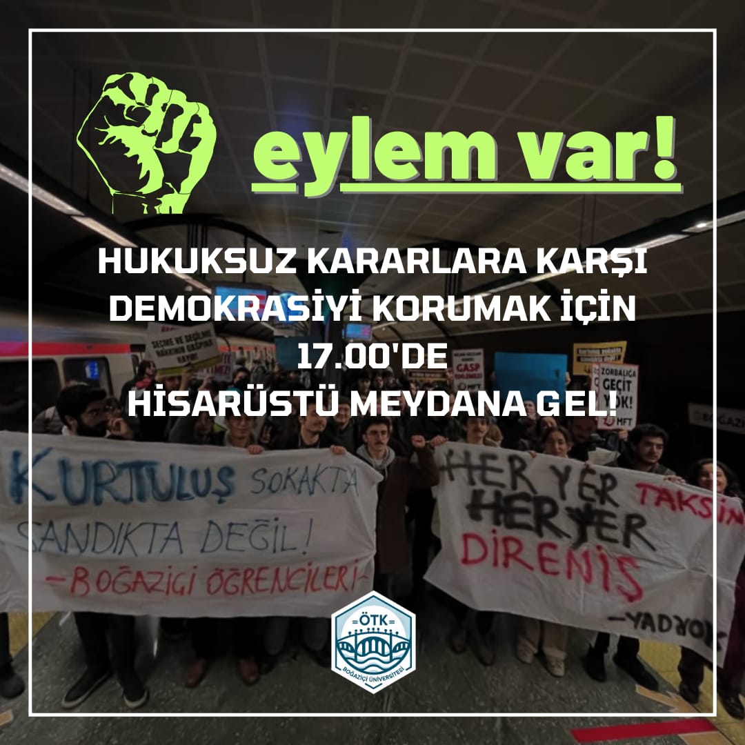 Boğaziçi Üniversitesi ÖTK (@boun_otk) on Twitter photo 