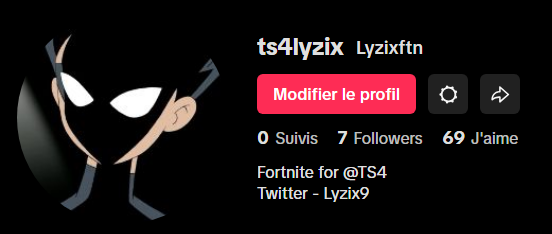 Hésiter pas à me follow sur Tiktok ;)

tiktok.com/@ts4lyzix/vide…