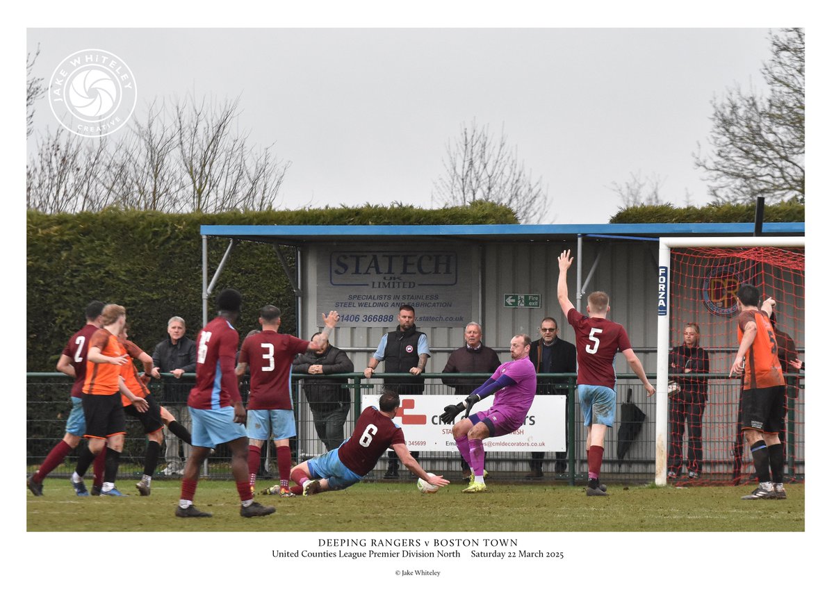 thejakewhiteley's tweet photo. 6 mins from time & after concerted pressure, #ThePoachers finally get their equaliser through #MattCotton!...
@DeepingRangers v @bostontownfc - @utdcos #PremNorth, Sat 22/3/25; match ended 1-1: well played both teams!... @deepingblade https://t.co/GGhlU6SD0M