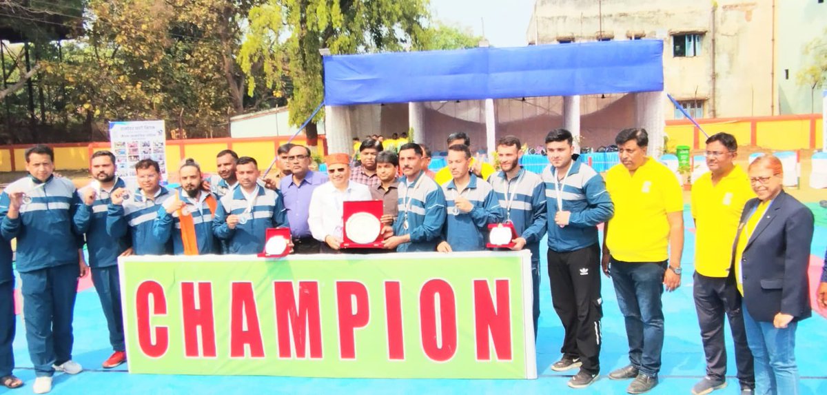 damodarvalleyco's tweet photo. 🏆 SJVN wins the 24th Inter CPSU Kabaddi Tournament 2024-25 🏆
BBMB secures the Runners-Up spot!
Hosted by DVC at Maithon, the event saw enthusiastic participation and true sportsmanship.
#DVC #InterCPSU #Kabaddi #SJVN #BBMB #Sportsmanship #Maithon https://t.co/6dGonZtxSP
