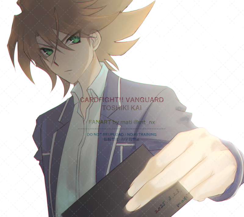 mt_nx's tweet photo. [二次創作/FANART] 櫂トシキ（カードファイト!! ヴァンガード） https://t.co/D7BNH0vhdT