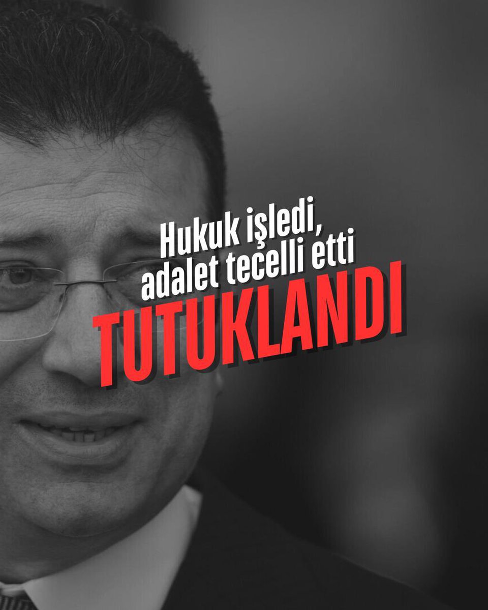 Devlet, kadife eldivenlere sarılı demir yumruktur..

#Tutuklandı
