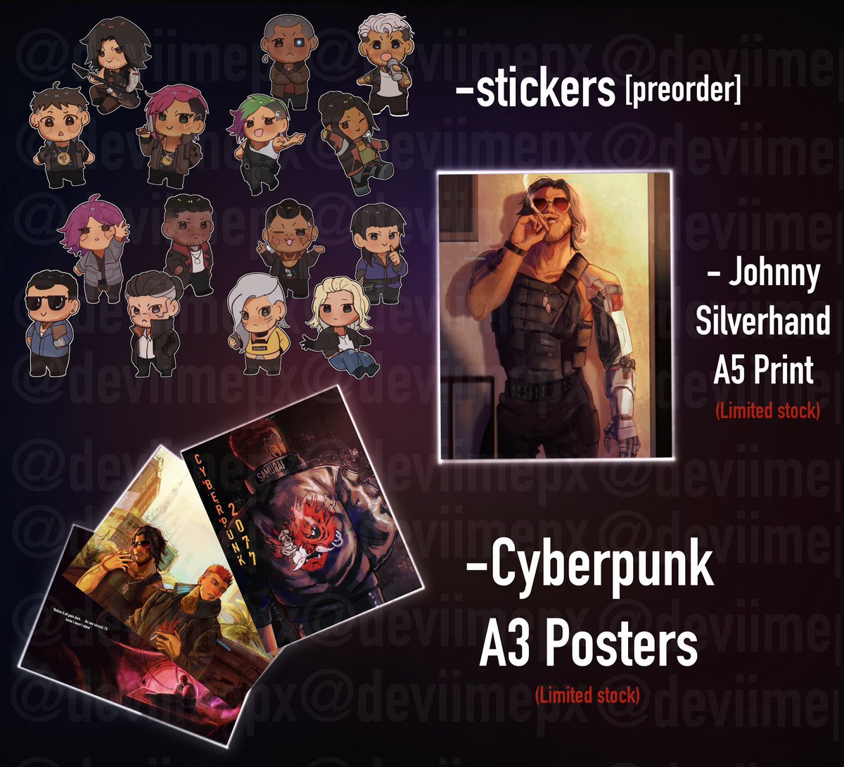 deviilerium's tweet photo. Hello!! I will be opening my sh0p in a few days, here is a catalogue of the merch I will be selling beforehand🙏 prices are below🫡 https://t.co/60kdyQQspm