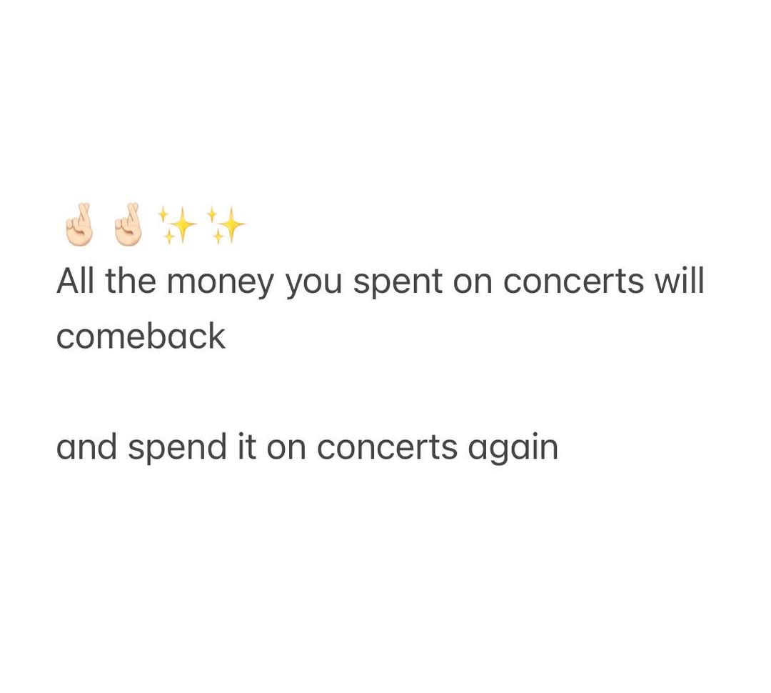 parksxndxrx's tweet image. 🍀✨️🍀✨️🍀 manifesting Übermensch desired concert ticket 🍀✨️🍀✨️🍀