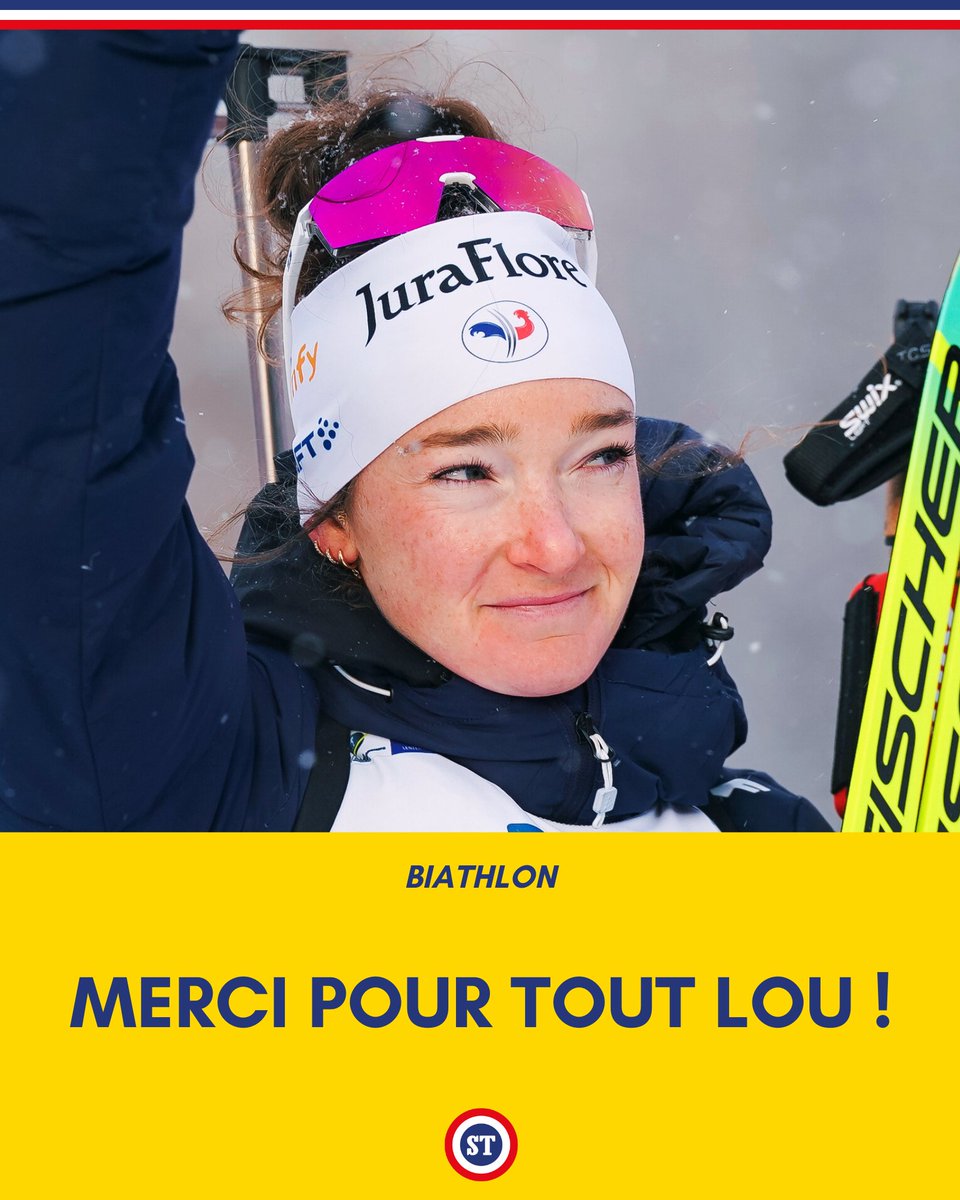 sportricolore's tweet photo. 🇫🇷 Merci pour tout Lou ❤️

Immense tristesse pour notre tricolore qui aurait tant mérité ce premier gros globe. https://t.co/6mRM4ymJ8W