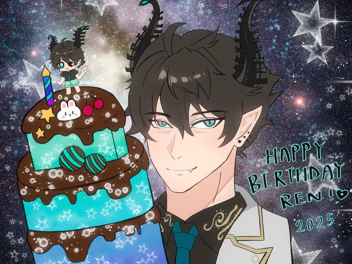 Vikc_14's tweet photo. Happy Birthday Ren !🛸🎂
2025!!!
#RenZottoArt https://t.co/MZcZ8xG7X1