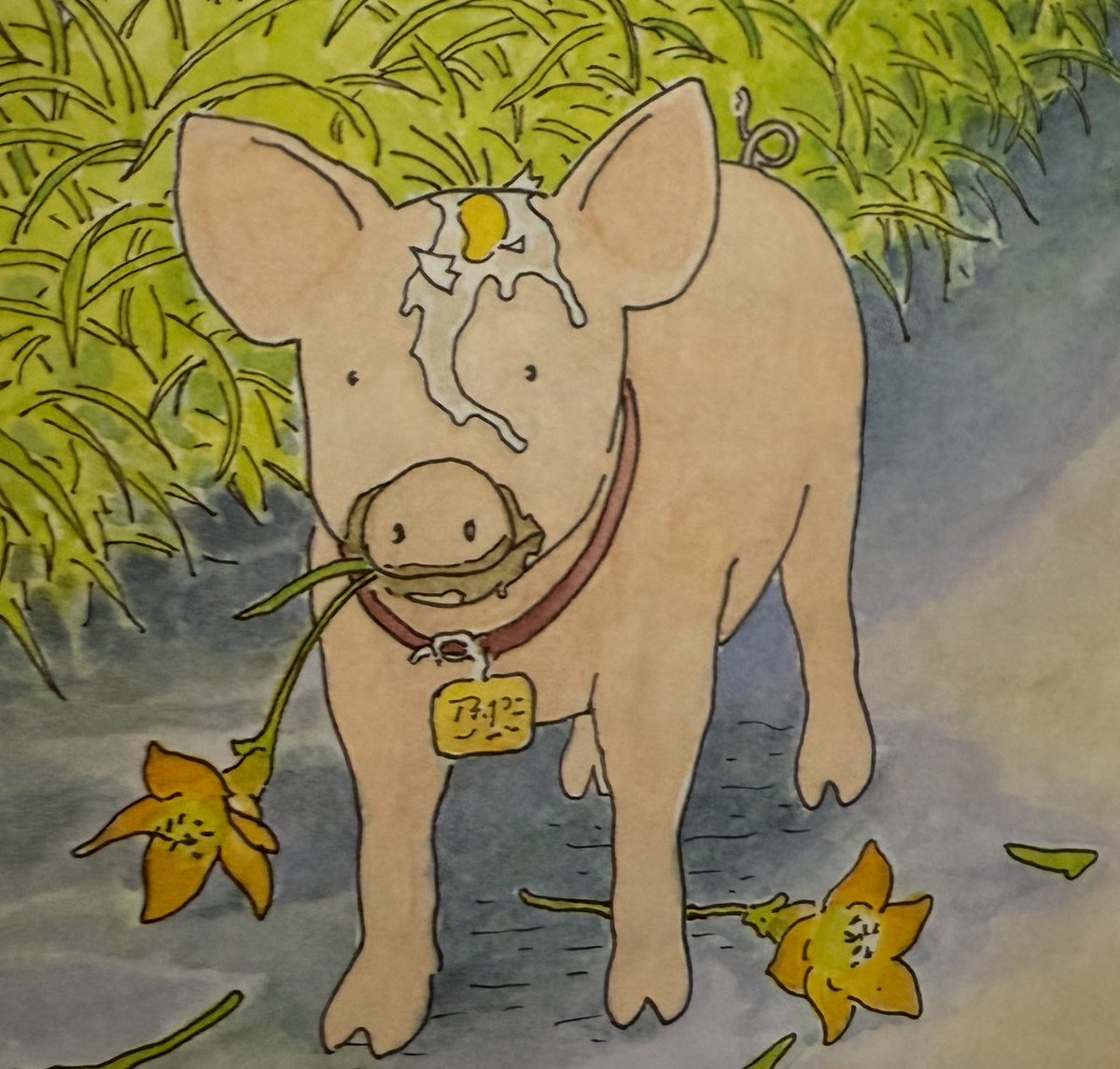 her: you must be a charming and mischievous pig if you think we’re spending our lives together 
me: