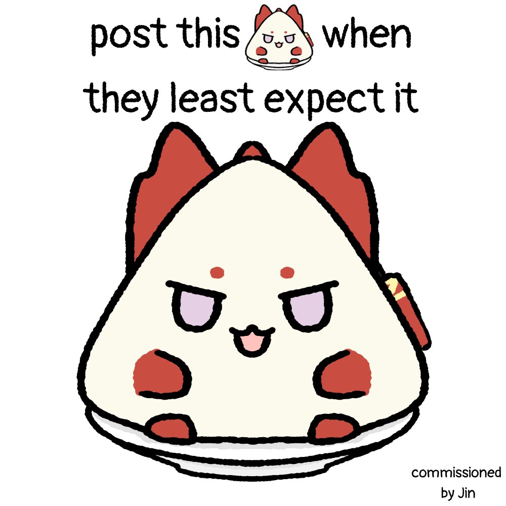 post this when they least expect it