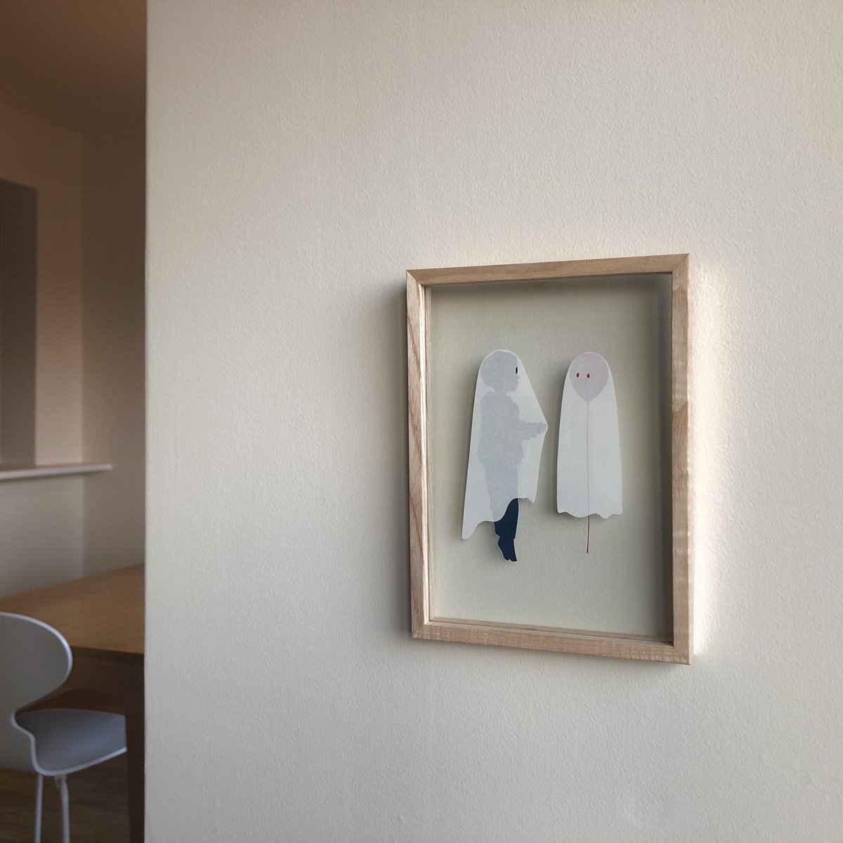 『僕と幽霊』

#切り絵