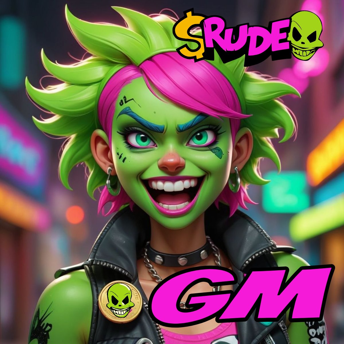RUDE_COIN_ONX's tweet photo. GM to the real ones stacking $RUDE and laughing at the FUD. 😎🔥
If you're not early, you're late. Let’s make today count! 🚀💎
#Crypto #RUDECoin"
4️⃣ "Morning checklist:
✅ Stay RUDE 💎
✅ Stack more $RUDE 🚀
✅ Ignore the haters 🤡
✅ Win the day 🔥
Let’s f***ing go! GM! ☀️
#RUDEArmy #WAGM