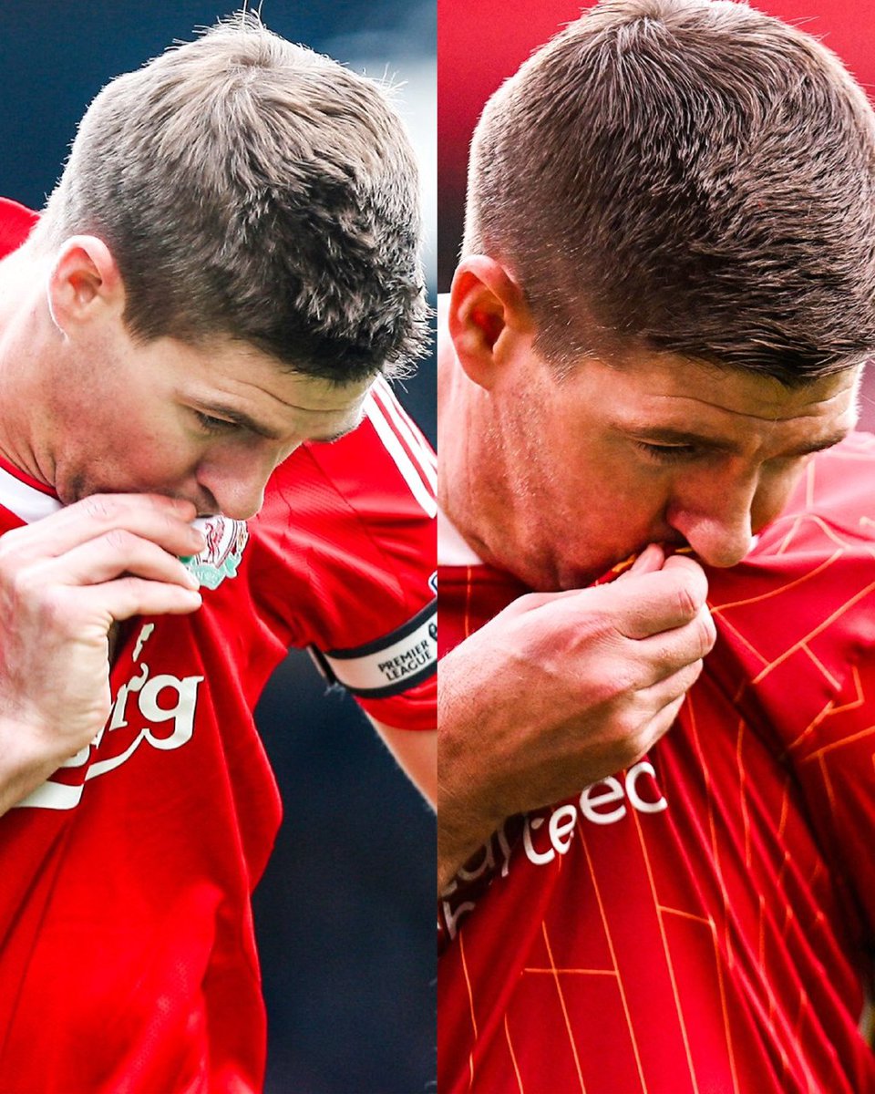 خالصانه ترین بوسه❤️
حضرت عشق❤️
#YNWA #stevengerrard
