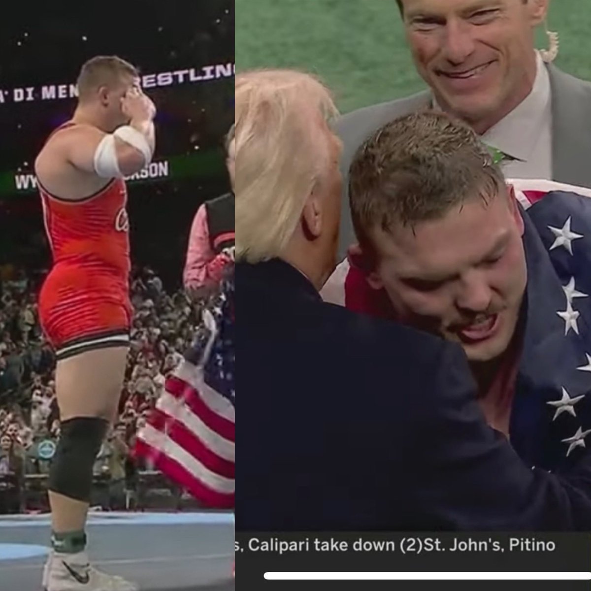 The entrance. The smack talk. The takedown. The salute. The chills. 

History said he couldn’t win. Wyatt Hendrickson rewrote the history book last night.