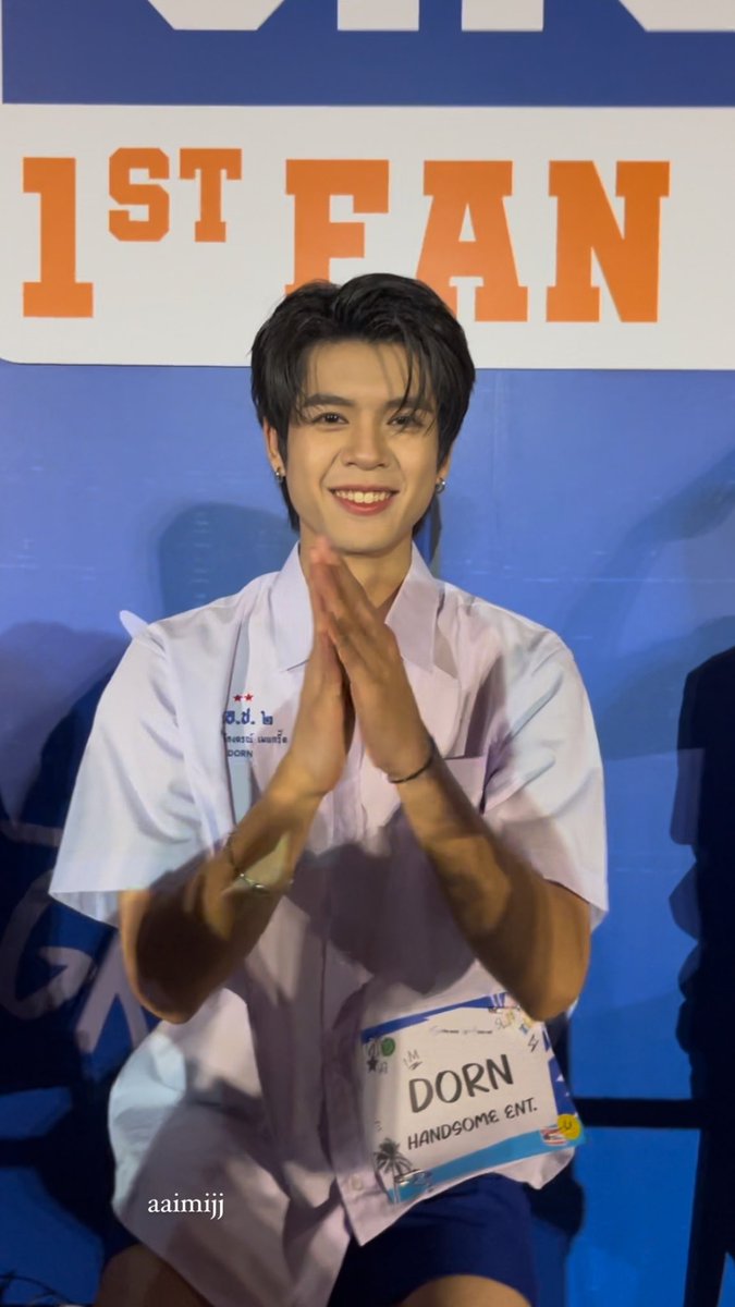 aaimijj's tweet image. FINALLY I MET YOU 🐉🩵
น้องดรณ์หล่อมากจริงๆทุกคน 😭

#CHUANGFanMeeting
#CHUANGSchoolBreak 
#DORN #DornKhumraj