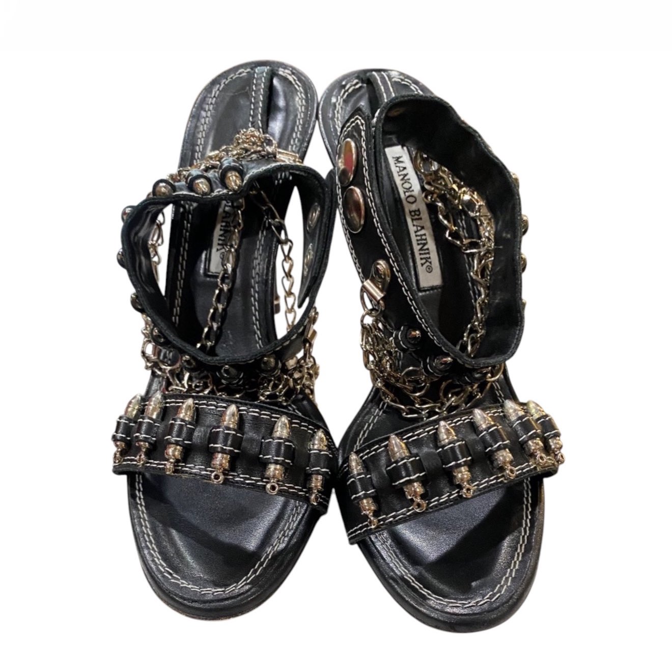 yuri104　MANOLO BLAHNIK STURLUSHANGI Manolo Blahnik - Sturlushangi Satin Slide Sandal | Story + Rain