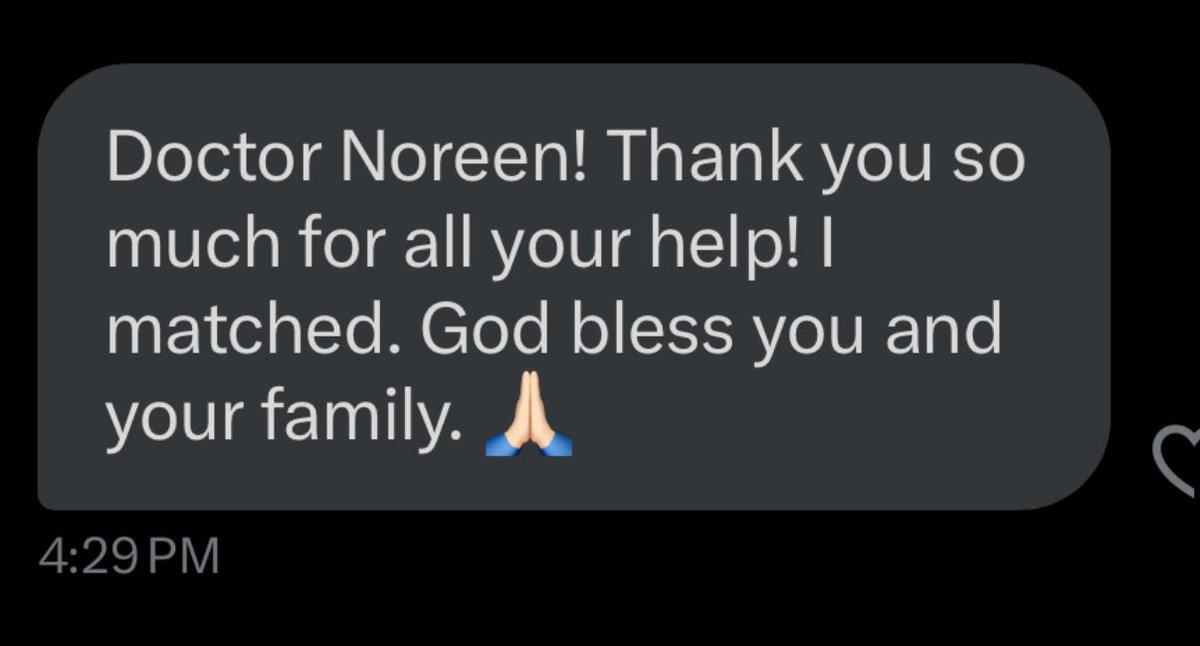 Noreen Mohsin, MD (@noreenmohsin5) on Twitter photo Congrats to those who survived match week! 🎓 I’m looking forward to continuing free mock interviews and personal statement review next cycle 🙂
#MedTwitter #dermtwitter <a href="/ProjectImg/">Project IMG ™</a> Congrats to those who survived match week! 🎓 I’m looking forward to continuing free mock interviews and personal statement review next cycle 🙂
#MedTwitter #dermtwitter <a href="/ProjectImg/">Project IMG ™</a>